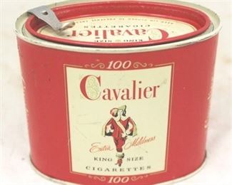 115 - Cavalier Metal Cigarette Tin - 5 x 4
