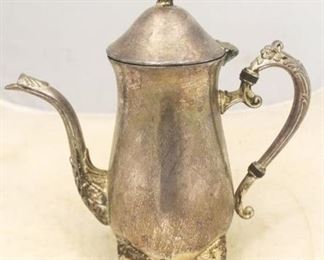 156 - International Silver Plated Teapot 10 1/2 x 9 1/2
