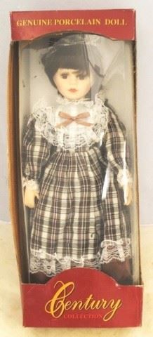 161 - Century Collection Porcelain Doll - 16" tall
