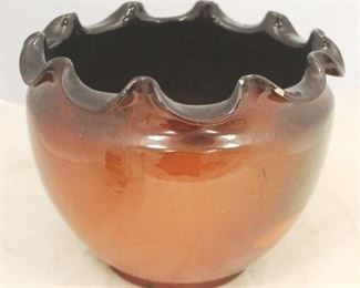 168 - Weller Pottery Vase - AS IS - Chipped 10 1/2 x 8 1/2
