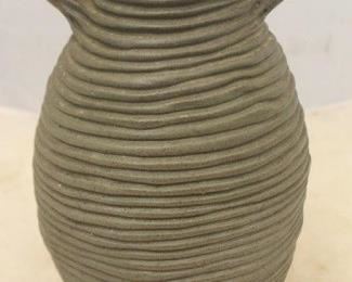 209 - Art Pottery 2-Handled Jug Vase 12 x 6
