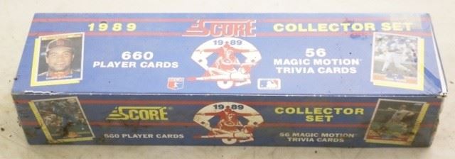 279 - Score 1989 Collectors Set Baseball Cards New/Box
