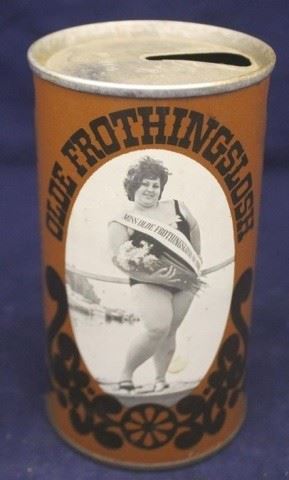 376 - Olde Frothingslosh Pin-Up Girls Beer Can 5" tall
