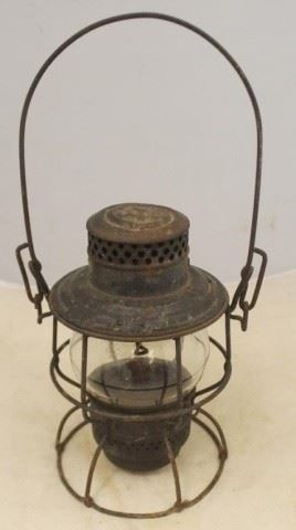 420 - C&O Railroad Lantern 15" x 7 1/2"