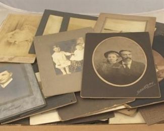 501 - Tray lot of Antique Photographs
