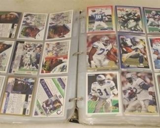 511 - 3-Ring Binder full of Assorted Football Cards
