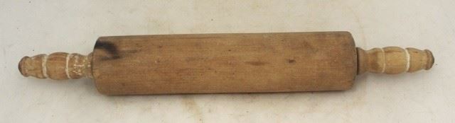 520 - Wood Rolling Pin - 16 1/2" long
