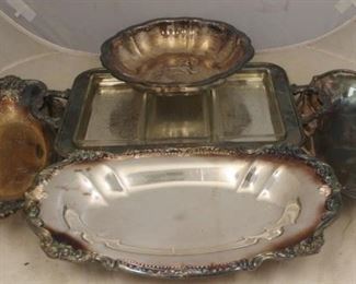 535 - Lot of Assorted Silver Plated Items
