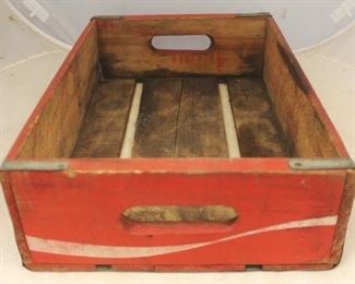 583 - Coca-Cola Wood Crate 18 1/2 x 12 x 5
