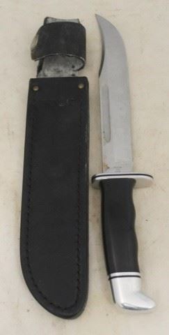 596 - Buck 120 Knife w/ Sheath - 12" long
