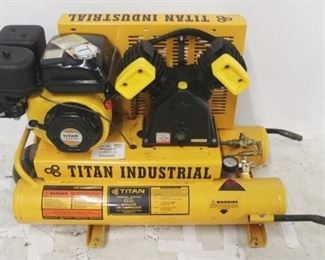 684 - Titan 5.5 HP 8 Gallon Air Compressor 15 x 42 x 26
