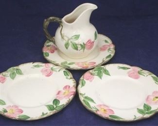 770 - 4pc. Franciscan Desert Rose