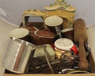 802 - Tray Lot of Assorted Items

