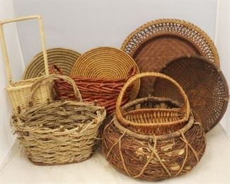 817 - Lot of Assorted Baskets
