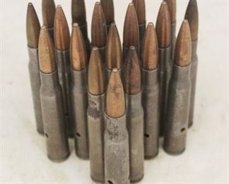 845 - Lot of 19 WWII Dummy Rounds
