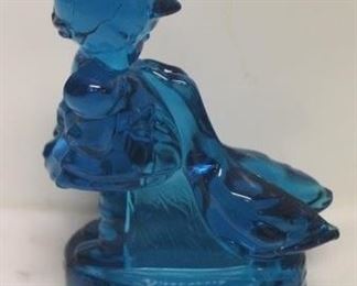 959 - Blue Glass Figure 6 tall
