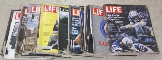 978 - Lot of Assorted Life and Look Magazines
