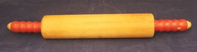 996 - Wood Rolling Pin 17 long
