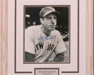 9030 - Joe Dimaggio 15 3/4 x 18 3/4