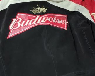 Official NASCAR jacket Dale Jr Budweiser