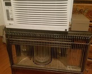 AC unit & Kerosene Heater