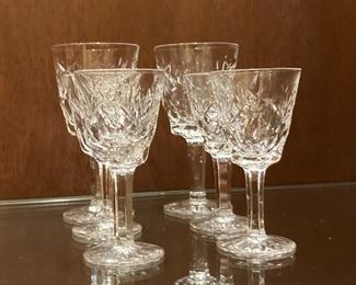 WATERFORD CRYSTAL SHERRY GLASSES