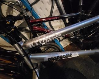 Mongoose Malus Adult Fat Tire Mountain Bike.