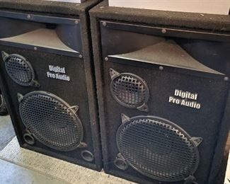Digital Pro Audio Speakers.