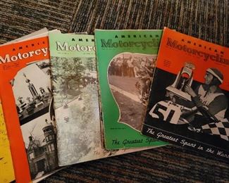 1950's American Motorcycling Magazines.