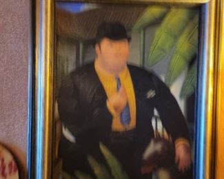 Fernando Botero Artwork.