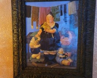 Fernando Botero Artwork.