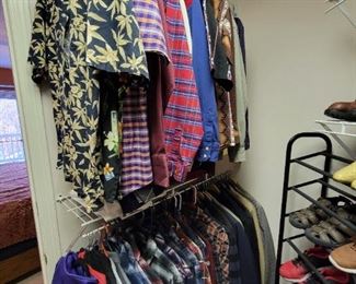 Men's clothing size medium to large.