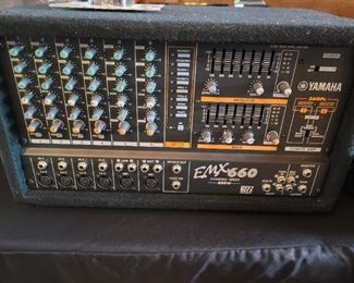 Yamaha EMX 660 Powered Mixer.