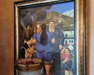 Fernando Botero Artwork.