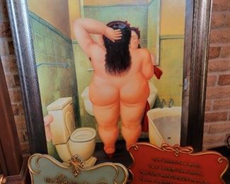 Fernando Botero Artwork.