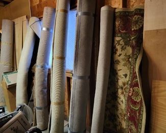 Several Wool Rugs.