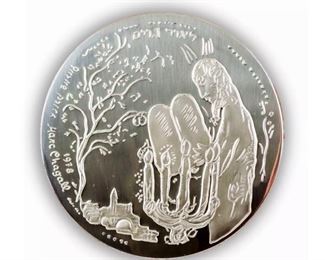 Rare original silver medal Marc Chagall limited edition plate Signed Picasso - eBay https://www.ebay.com/itm/125096458209