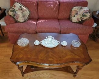 Kings Road Collection Sofa,  Coffee Table