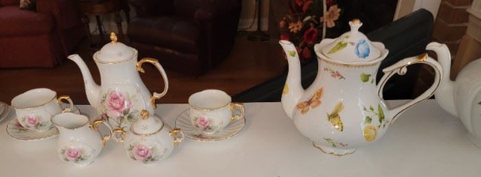 Tea Pots and Tea Sets