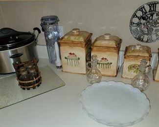 Coventry Hand Painted Cannister Set "Villa Tuscana"