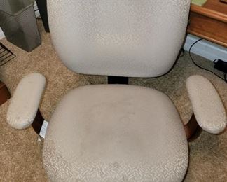 Grey Fabric Office Chair
