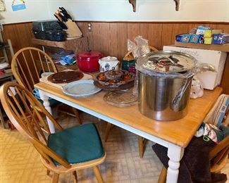 Clean kitchen needs-table & chairs