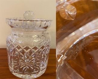 Waterford Crystal Covered Candy Jar