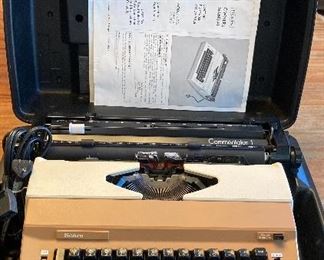 Vintage Sears Typewriter in carrying Case