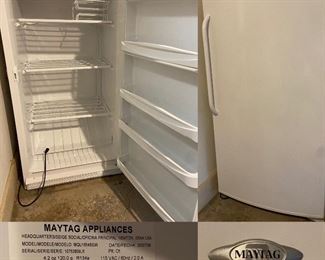 Maytag Upright Freezer Super Clean 