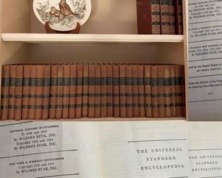 Universal Standard Encyclopedia Set By Wilfred Funk 1954-57