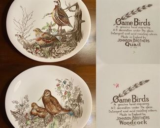 Johnson Brothers Game Birds Collectible Plate Woodcock
Johnson Brothers Game Birds Collectible Plate Quail