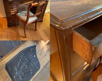 Antique Desk by Charles R Sligh Company 