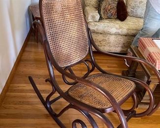 vintage rocking chair