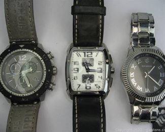 Fossil Festina and Roca Wear Mens Watches